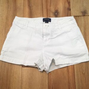 Polo by Ralph Lauren, White Shorts, (Youth)